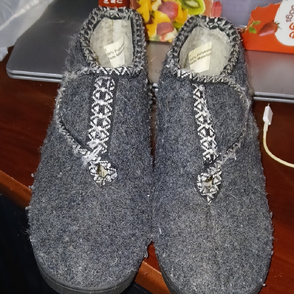 Stylish Charcoal Women's Slippers